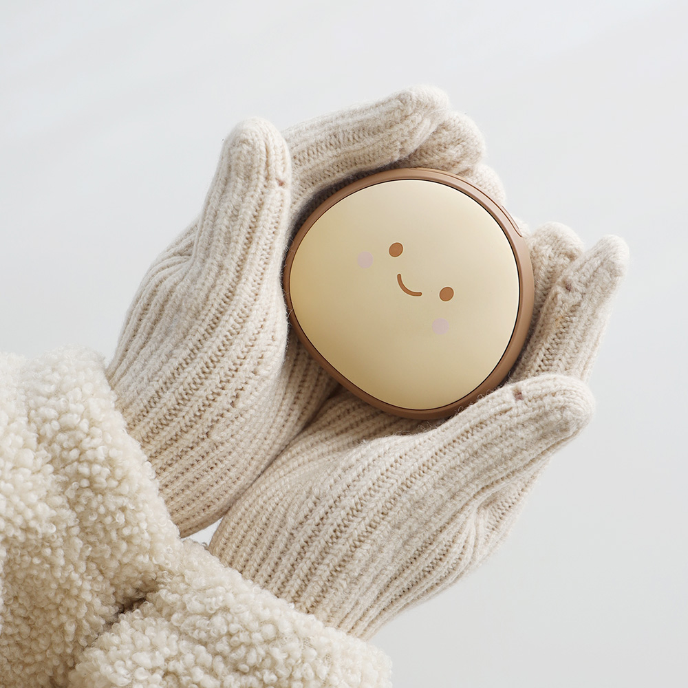 알로코리아 충전식 휴대용 알밤 전기 전자 핫팩 손난로 보조배터리 5000mAh WM503