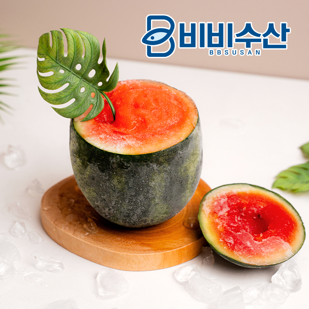 수박 샤베트 4개 (드라이 2개 포함) 업소용 도매용 수박샤베트