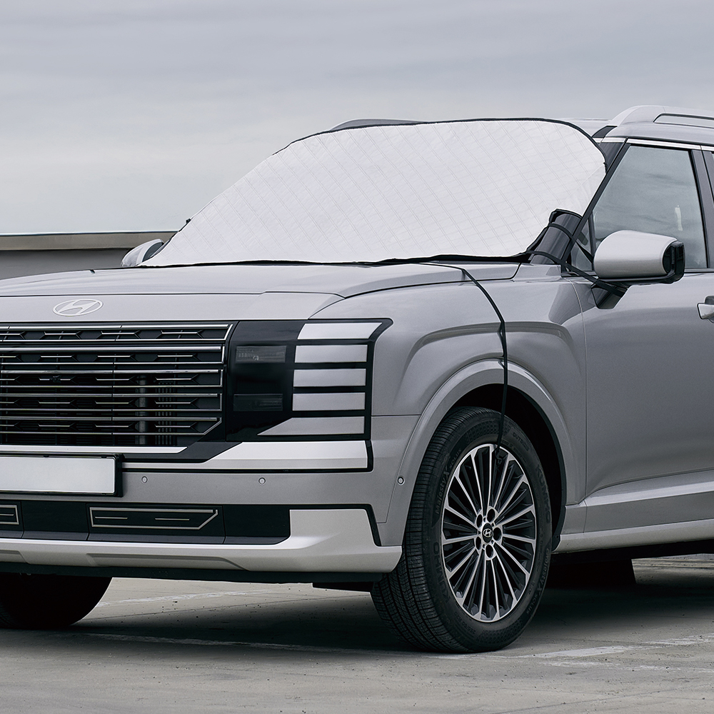 벤딕트 성에방지커버 자동차 커버 앞유리 덮개 차량 눈 성에 햇빛가리개 2IN1 M