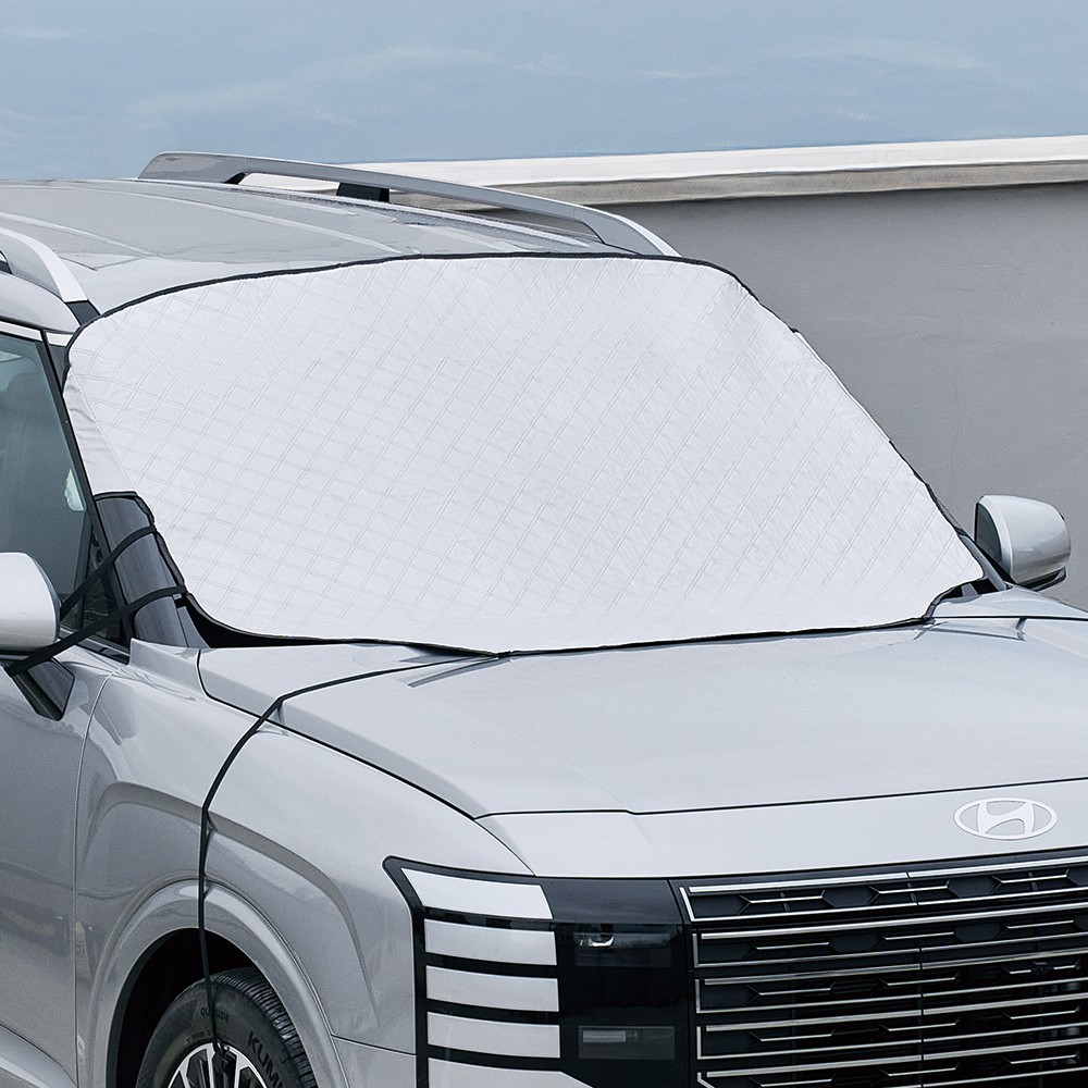 벤딕트 성에방지커버 자동차 커버 앞유리 덮개 차량 눈 성에 햇빛가리개 2IN1 M 제품 이미지