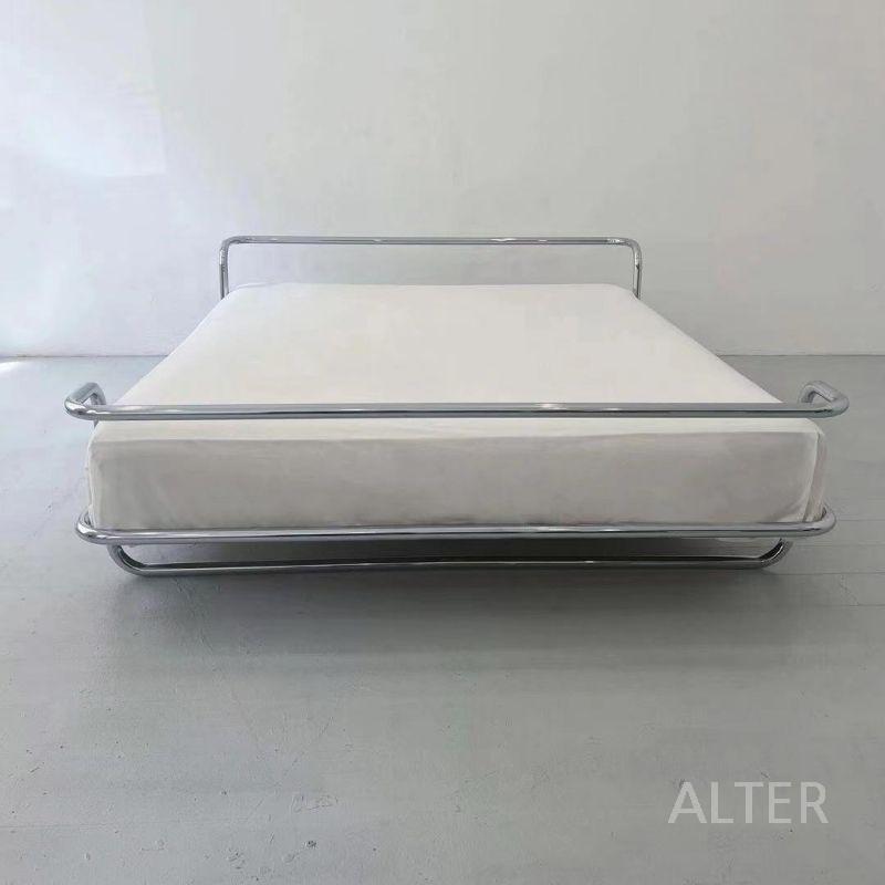 미드센츄리 침대 모던 모듈 가구 프레임 철제 1500x200cm 단일 침대 - 상세 이미지 5