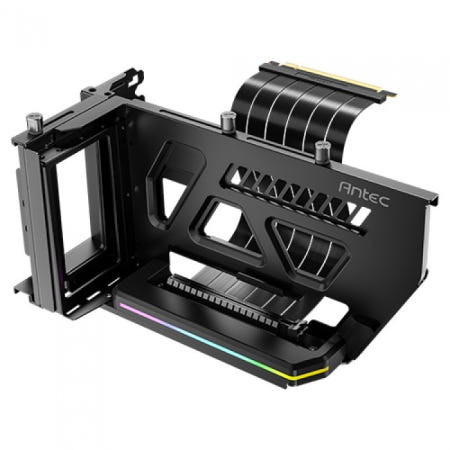 Antec SHIFT PCI-E 5.0 라이저 케이블 KIT ARGB (블랙, 190mm) / M
