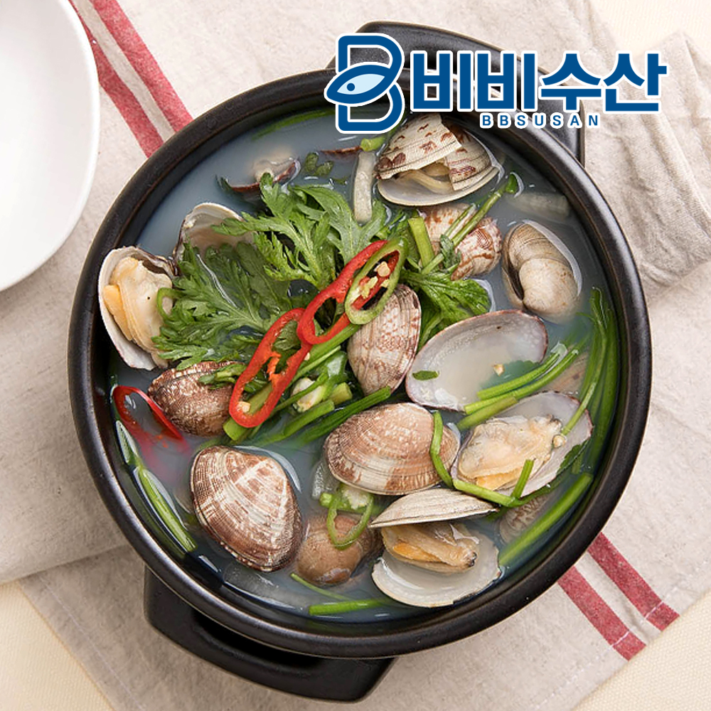 비비수산 간편한 자숙 바지락살 400g 20개 BOX - 상세 이미지 2