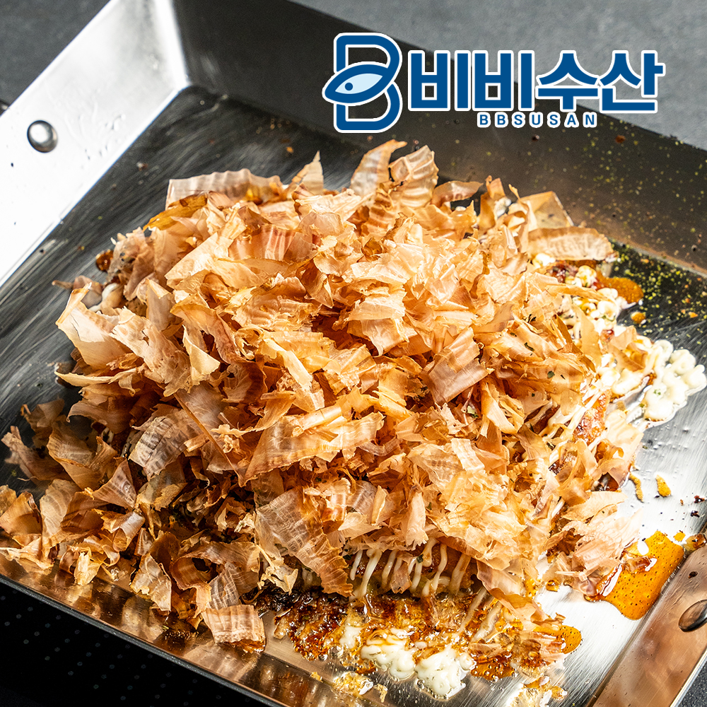 정통 오사카식 오꼬노미야키 풀세트 (가쓰오부시 + 데리야끼 + 마요네즈) 오코노미야끼 이미지 2
