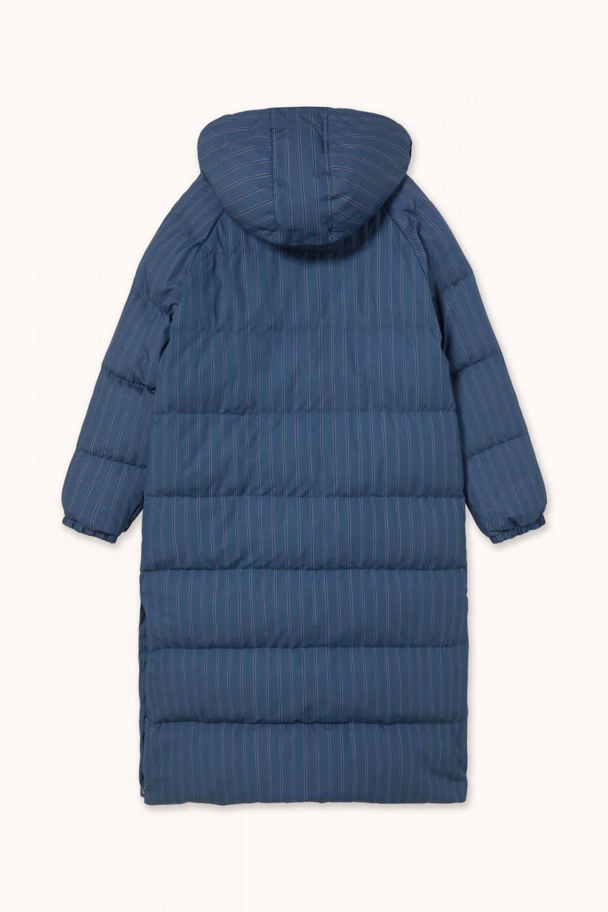 타이니코튼 스트라이프 오버핏 롱 패딩 점퍼 라이트네이비 AW25-760-L16 ONE COLOR - 상세 이미지 2