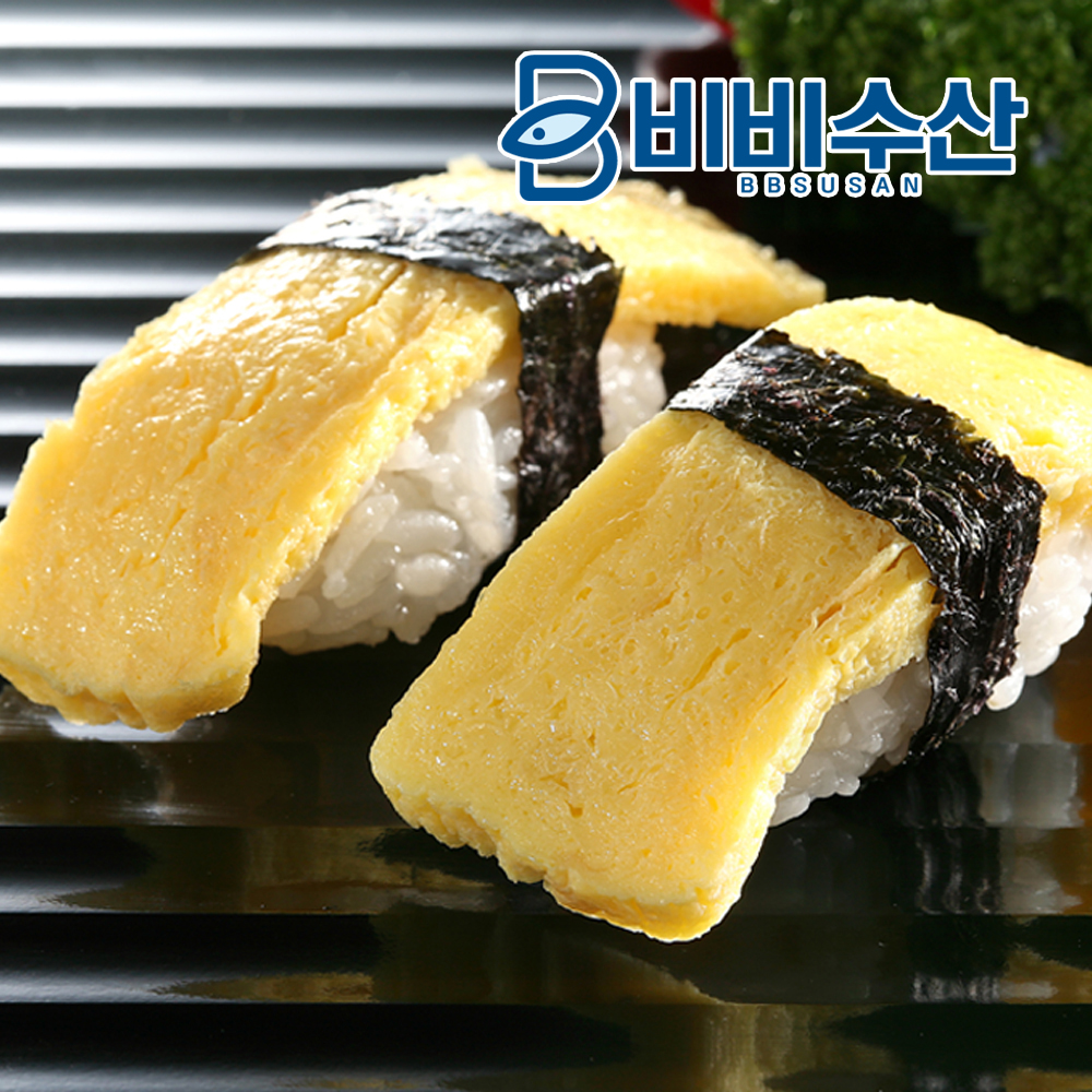 초밥용 계란말이 500g 계란구이 슬라이스 - 상품 이미지
