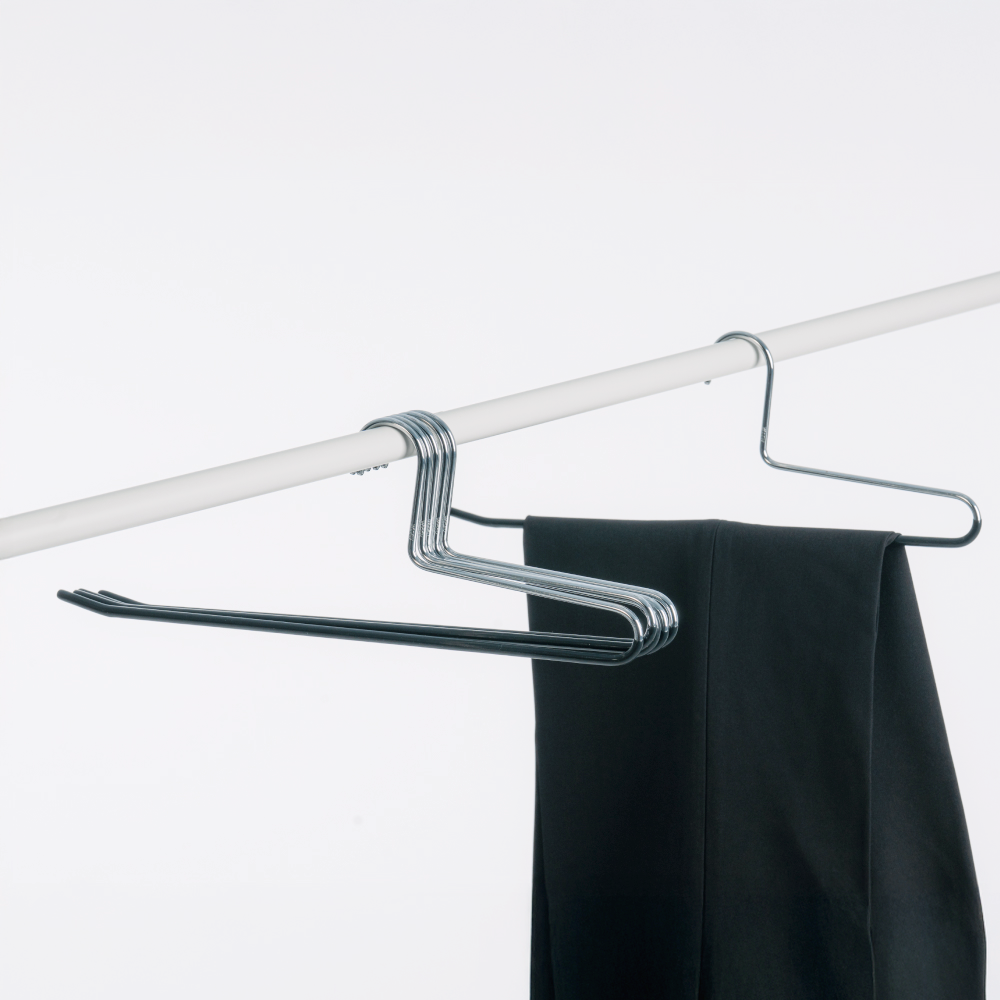 [단독] 에이비박스 프리미엄 글로시 고정형 논슬립 바지걸이 치마걸이 블랙, 30개