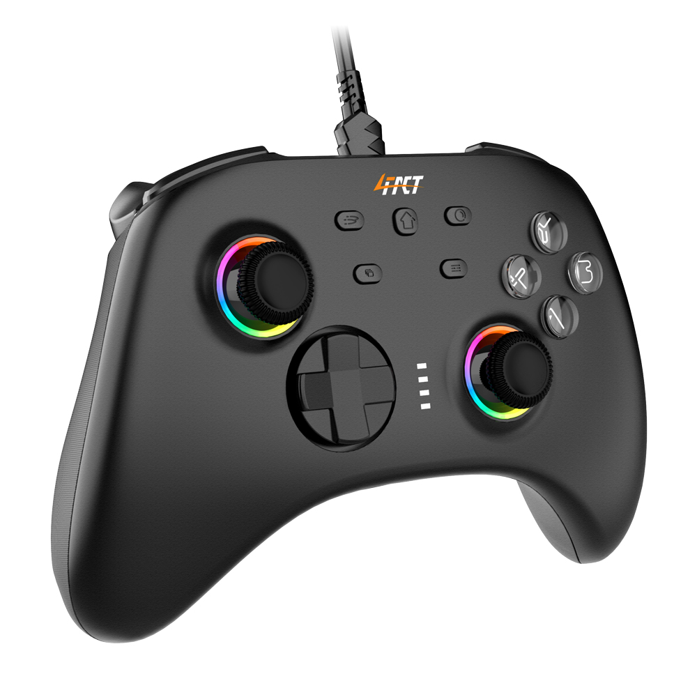 포팩트 GC01 게임패드 유선 컨트롤러 PC 스위치 안드로이드 스마트폰 아이폰 호환 - 상세 이미지 3