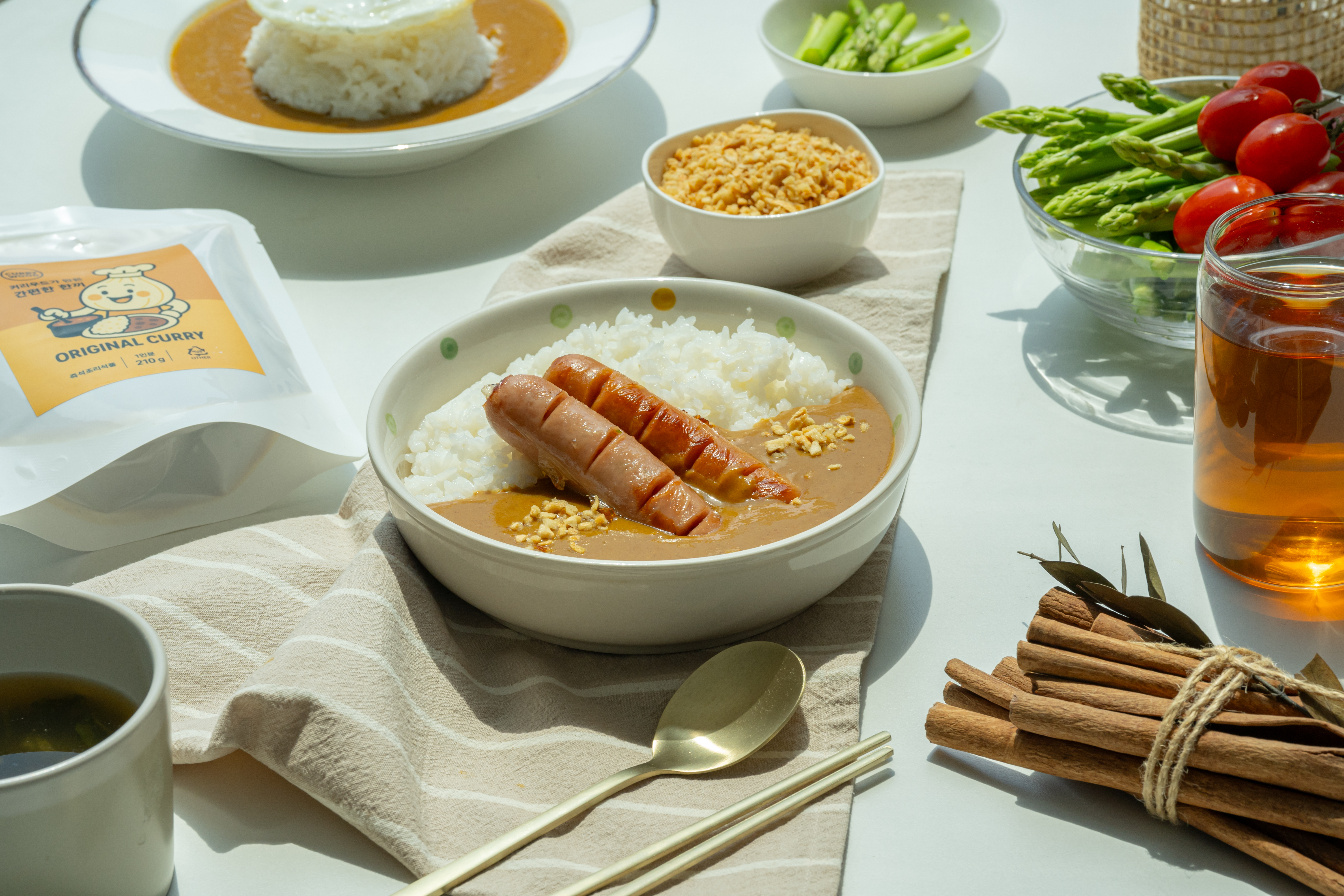 양파카레 야채카레 순한맛 210g 1인분X10팩 - 상세 이미지 4