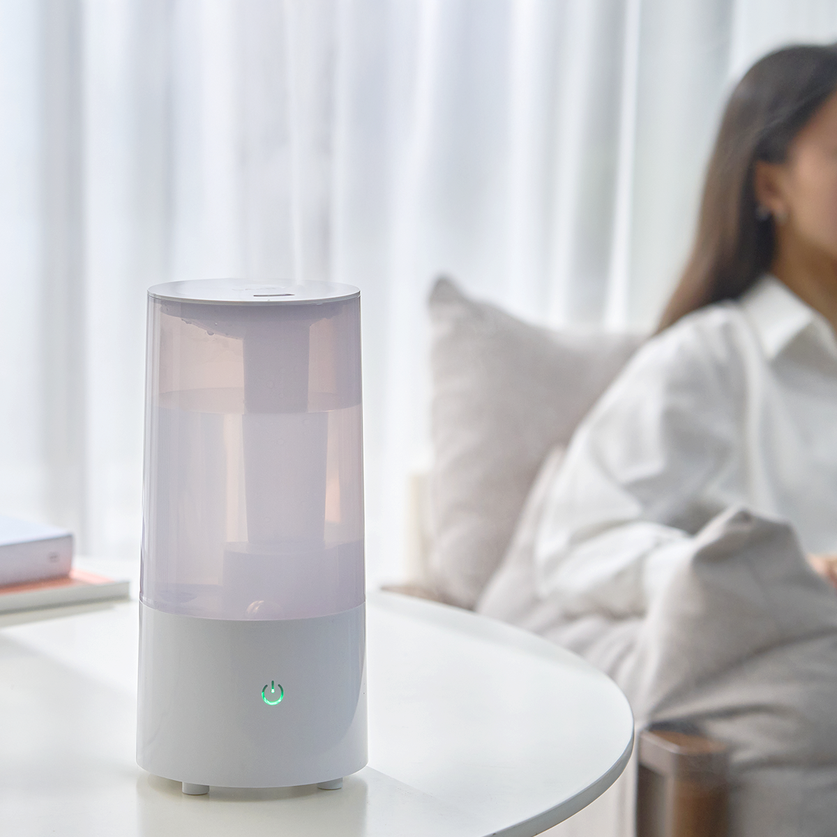 한경희 3단 조절식 무드등 초음파 가습기 HHM-D500