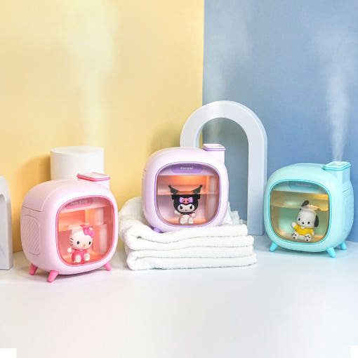 산리오 헬로키티 듀얼 무선 가습기