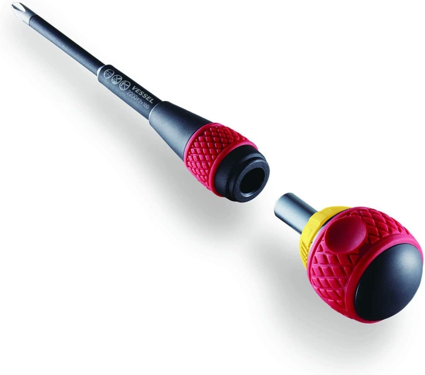 베셀 전공 라쳇드라이버 십자드라이버 2x100mm(+) - 상세 이미지 5