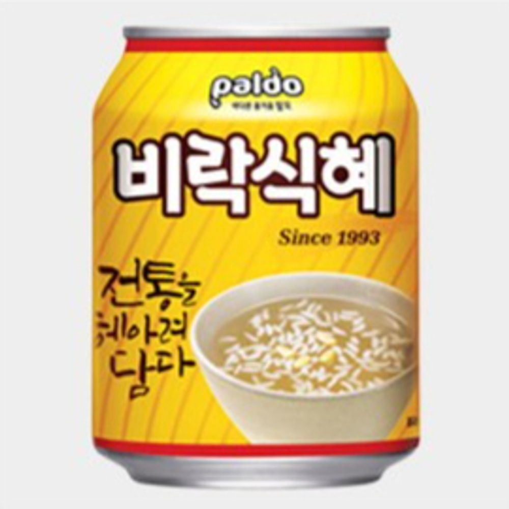 J2K 팔도 비락식혜 음료 전통차 238ml x 24캔 - 상품 이미지