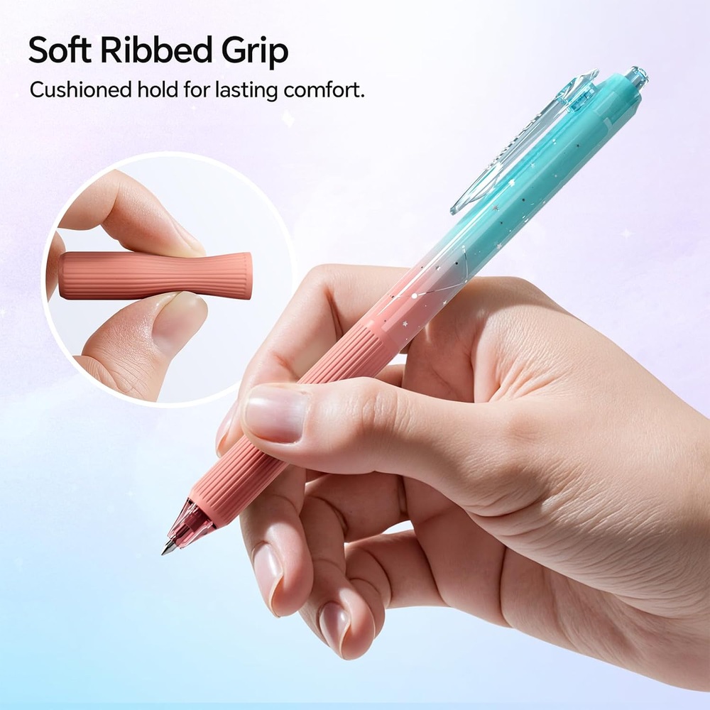 WRITECH 젤펜 1.0mm 4색 세트 볼펜 필기구 젤잉크펜 - 상세 이미지 3