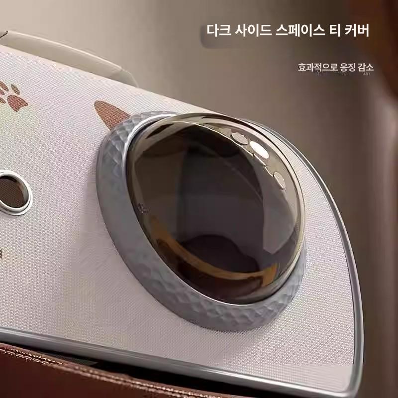 우주 캡슐 백팩 고양이 강아지 사계절 고양이 가방 100개 세트 40x26x26cm 이미지 6