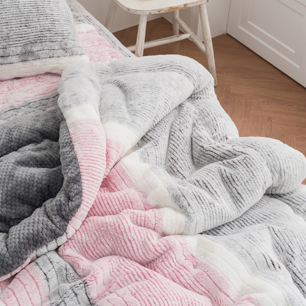 나라데코 프리미엄 라셀 10mm 극세사 두꺼운 겨울 이불 SS