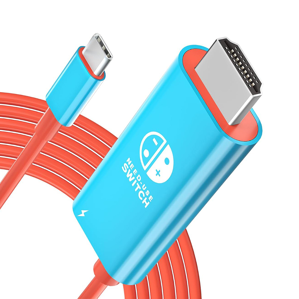 닌텐도 스위치2 미니독 TV연결 PD100W 충전 HDMI 케이블 이미지 3