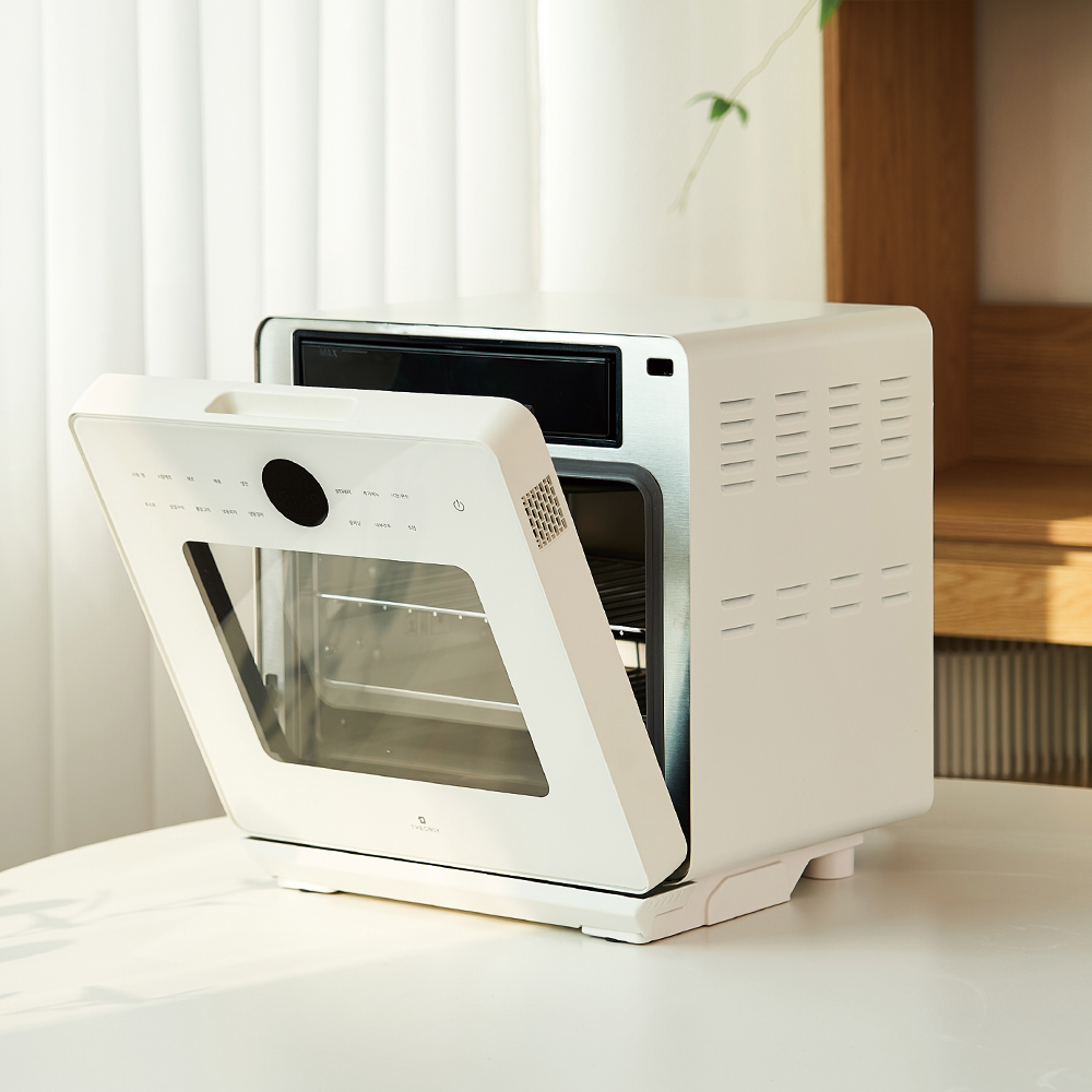 디온리 26년형 올스텐 스팀 에어프라이어 무연마제 고온자동세척 15L 대용량 오븐