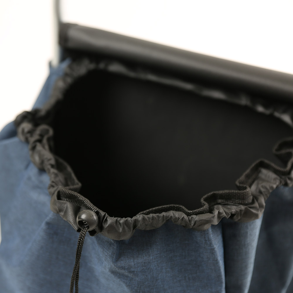 담다 시장바구니캐리어 장바구니 접이식손수레 바퀴달린 마트 쇼핑카트 대형, 블루(포켓형)