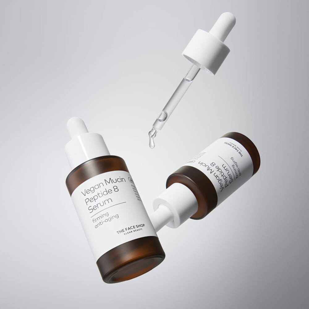 [원우PICK] 더페이스샵 올티밋 비건 뮤신 펩타이드 8 세럼 30ml - 상세 이미지 3