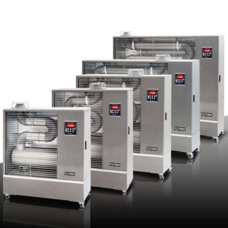 야외 현장 소형돈풍기 원적외선 곱창난로 매장 튜브히터