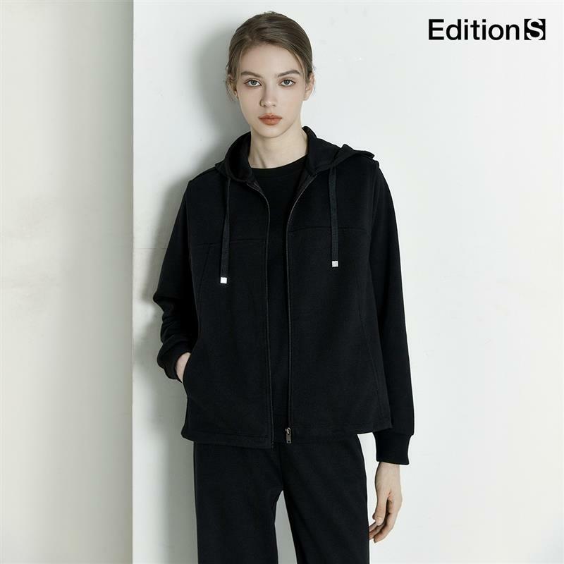 [25FW 최신상]에디션S 소프트 셋업 3종(후드베스트+풀오버+팬츠) - 상세 이미지 2