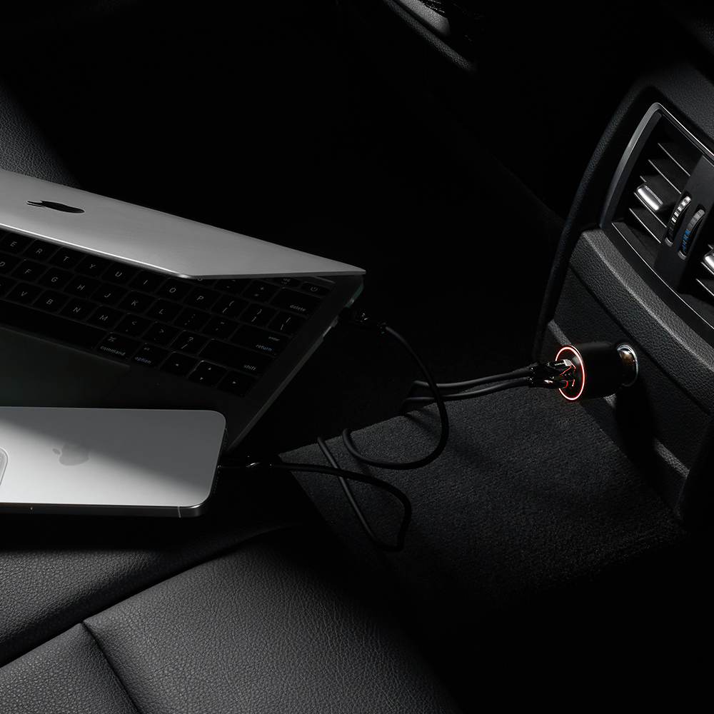 벤딕트 차량용 충전기 시거잭 136W 초고속 핸드폰 노트북 컨버터 충전 더볼트 PRO