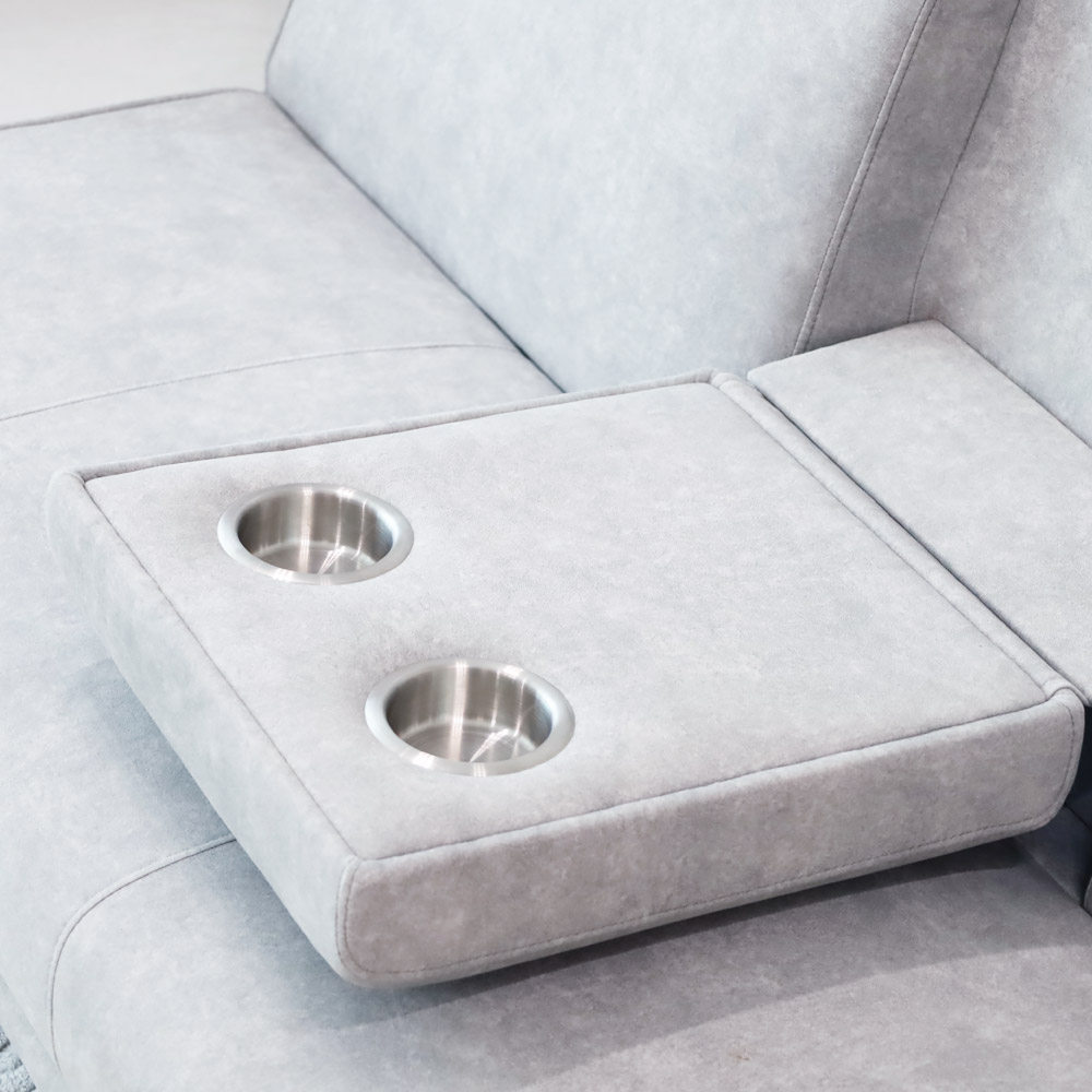 일루일루 우리 소파베드 3인용 침대겸용 홈바 컵홀더 접이식 3단조절 폴딩형 생활방수