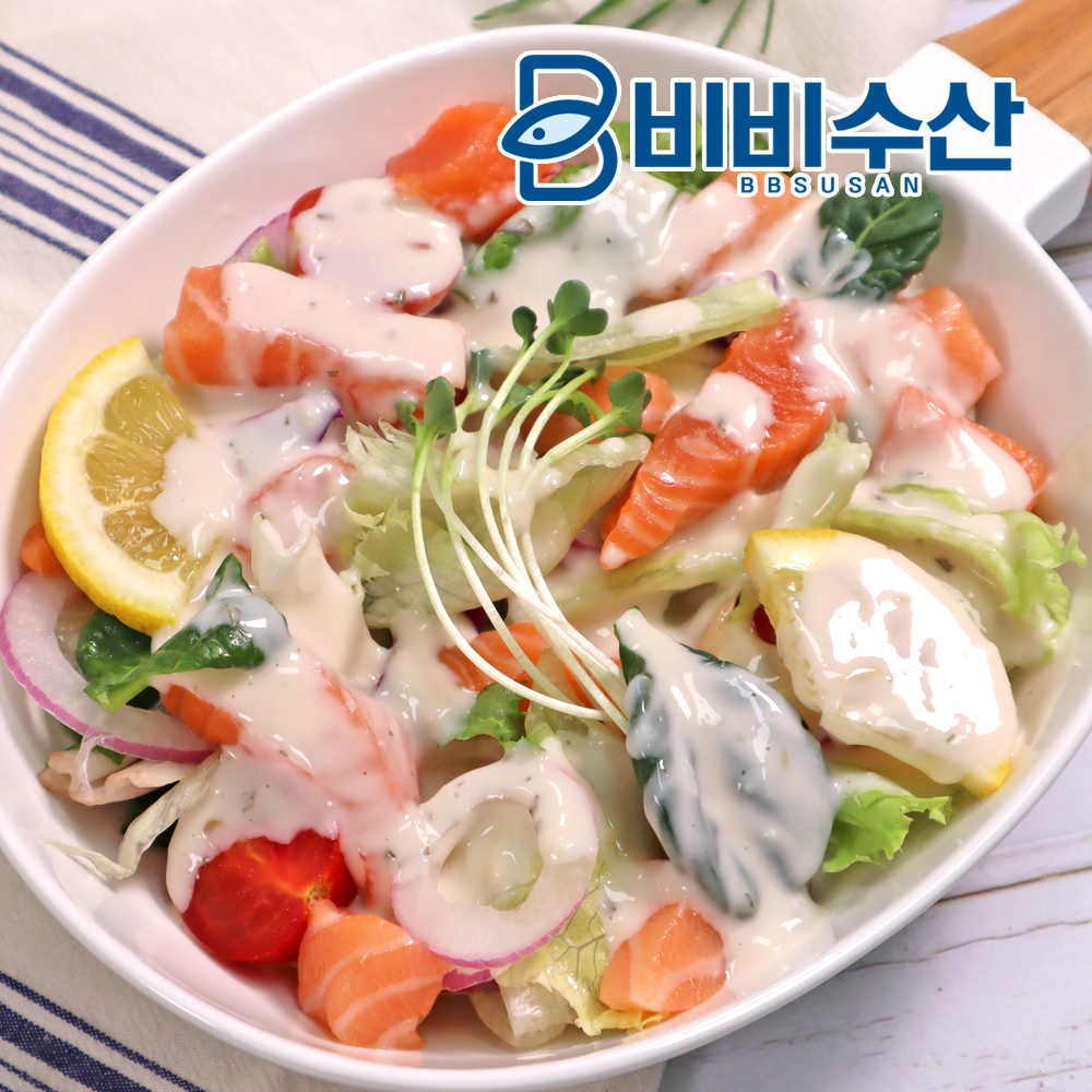 노르웨이 생연어 연어회 필렛  횟감용 스테이크 숙성연어 이미지 3