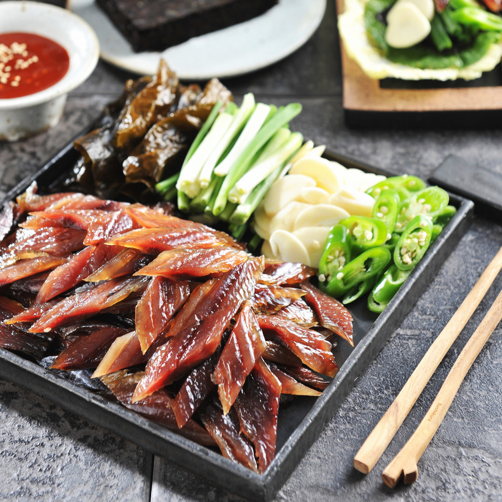 프리미엄 포항 꽁치 과메기 야채세트 (10미, 20미 구성) - 상품 이미지