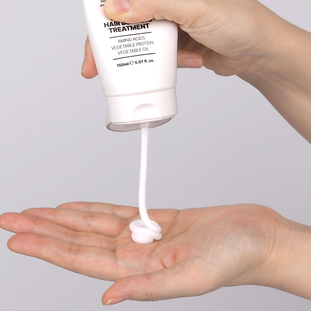 [바액] 헤어리페어9 헤어 본딩 트리트먼트-워시오프 [150ml] 실리콘프리 두피저자극 손상모케어 아미노산 식물성단백질