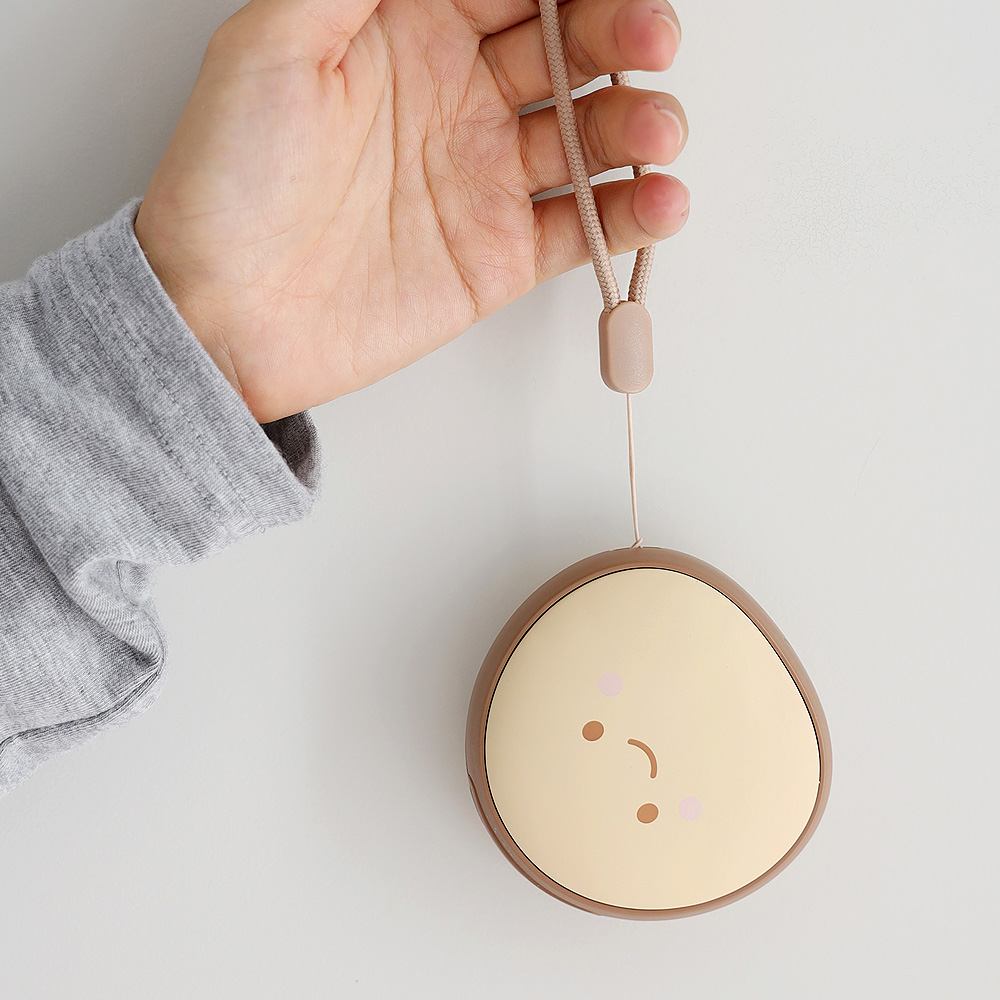 알로코리아 충전식 휴대용 알밤 전기 전자 핫팩 손난로 보조배터리 5000mAh WM503