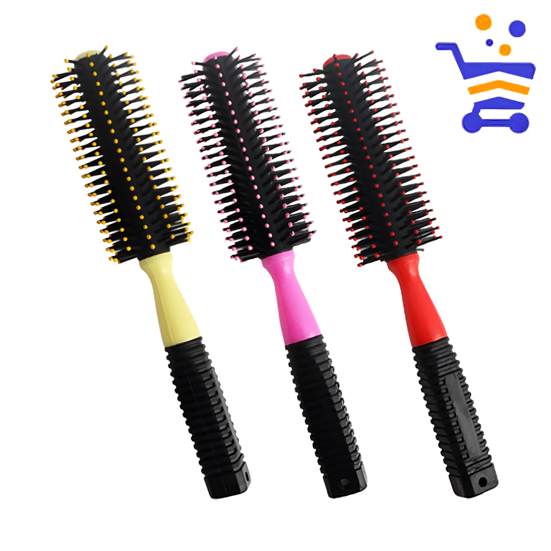 세븐스타 805롤 헤어 브러쉬 (0091) 볼륨 웨이브 빗 (색상랜덤) - 상품 이미지