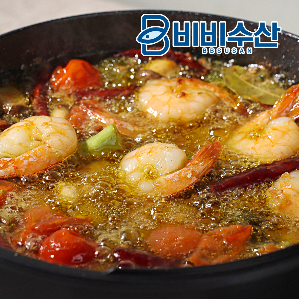 비비수산 신선한 생칵테일 새우 (냉동) - 상품 이미지