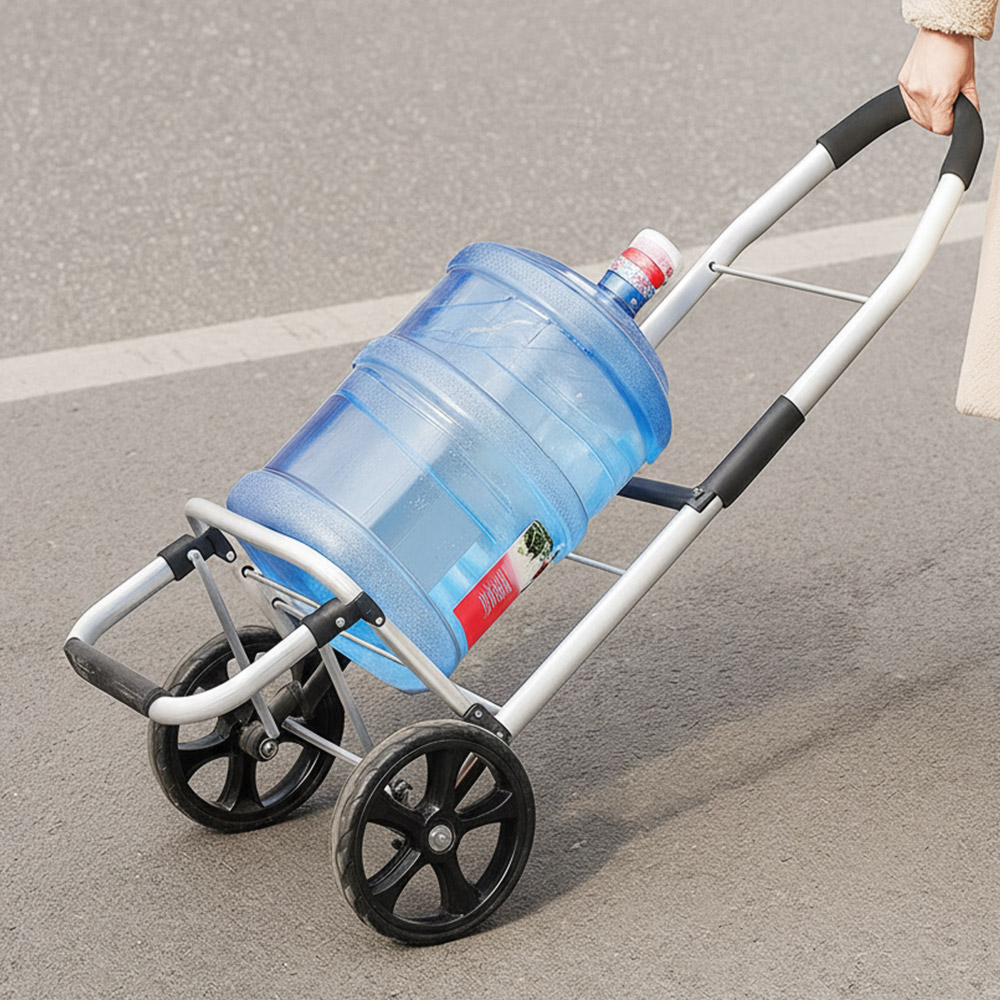 담다 시장바구니캐리어 장바구니 접이식손수레 바퀴달린 마트 쇼핑카트 대형, 블루(포켓형)