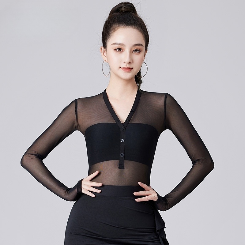 방송댄스복 줌바 라틴댄스 호피 라인 간지나는댄스걸 방송댄스의상 여름 여성 에어로빅 무대의상 - 상품 이미지
