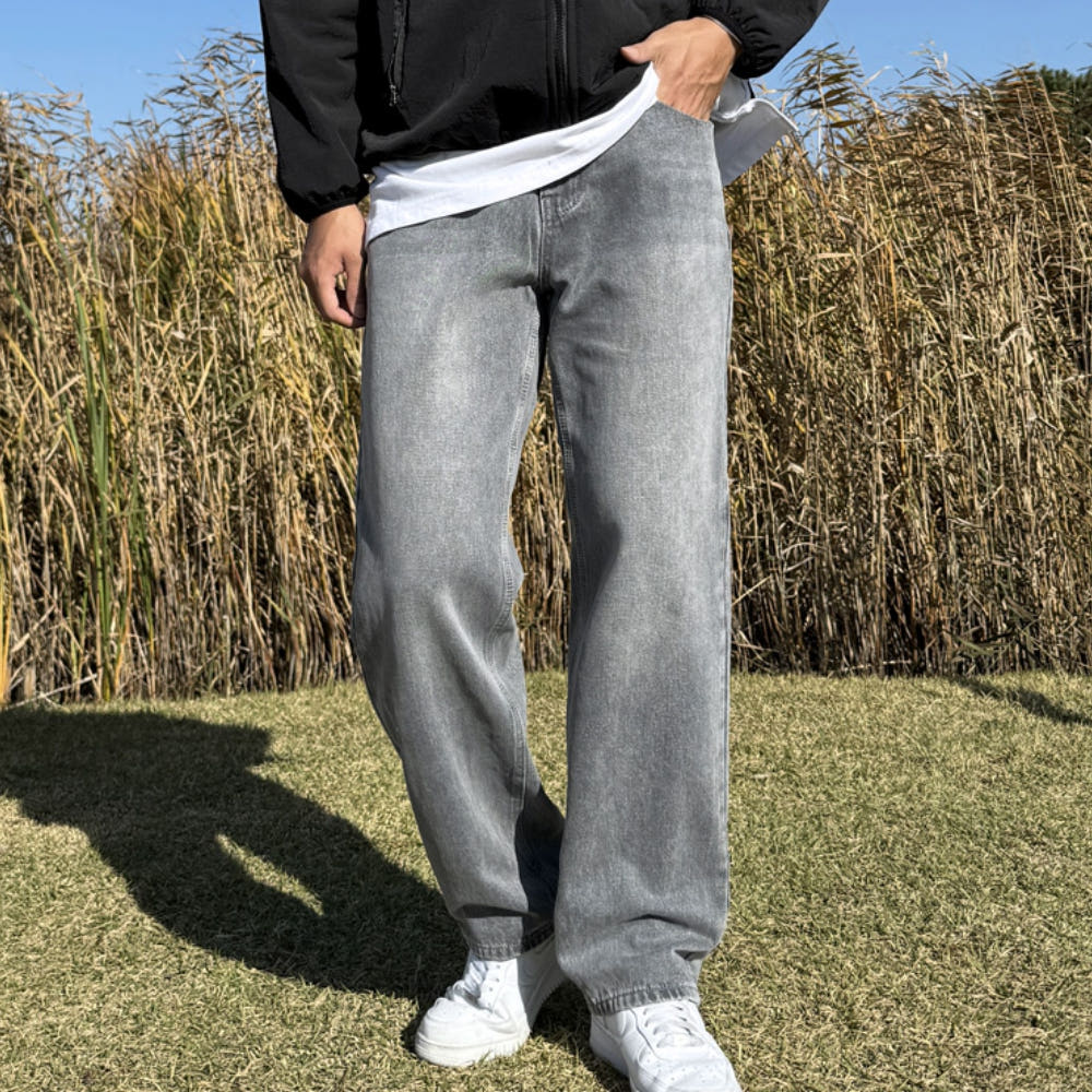 키가 작은 사람에게 어울리는 숏기장 데님