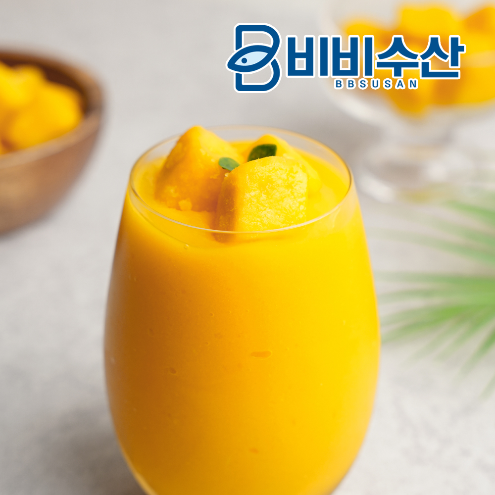 냉동과일 망고 하프컷 500g+500g 열대과일 냉동과일 - 상세 이미지 4