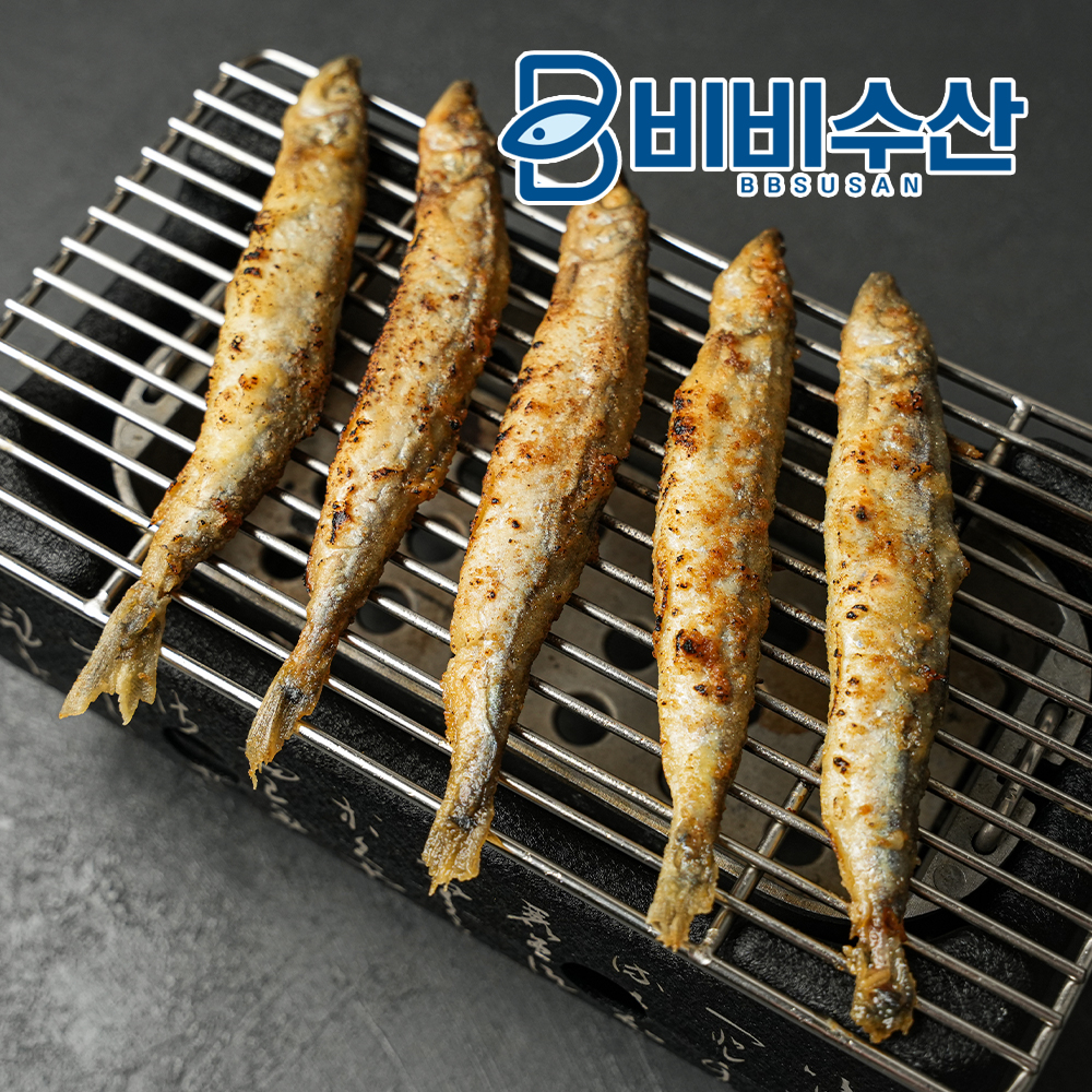 프리미엄 알이꽉찬 열빙어 시사모 시샤모 25마리 알배기 이미지 2