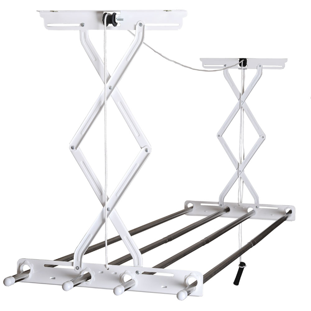 아텍스 천장 베란다 빨래건조대 천정 건조대 봉스텐 슬라이드봉 스테인레스 2단 국내자체생산