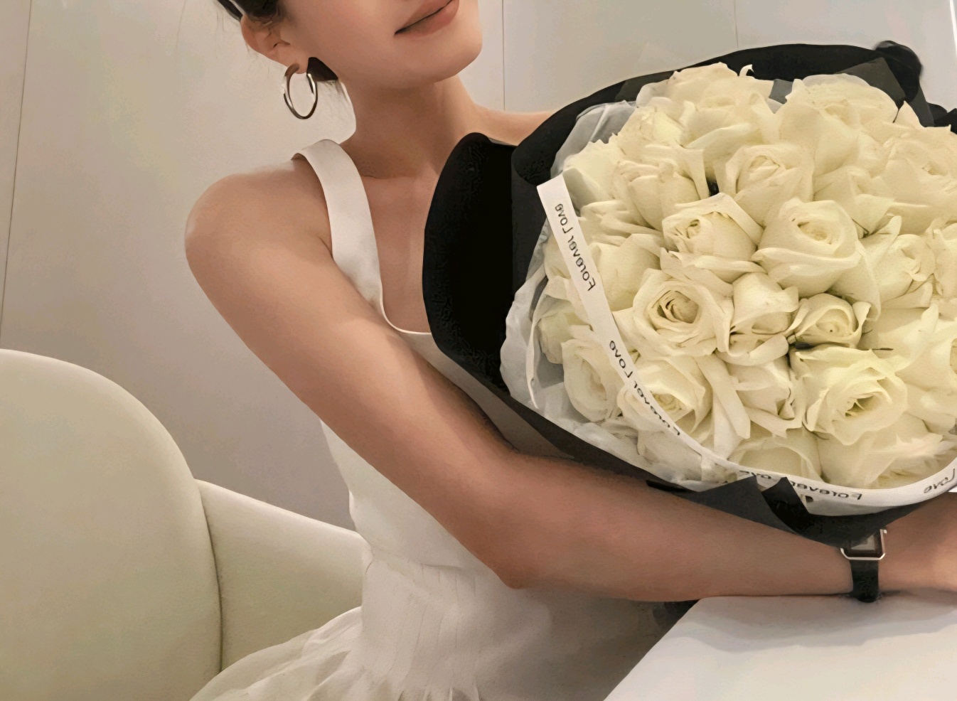 셀프웨딩드레스 슬리브리스 튤 쉬폰 미니멀 A라인 2부 돌잔치 하객룩 촬영드레스 - 상세 이미지 2