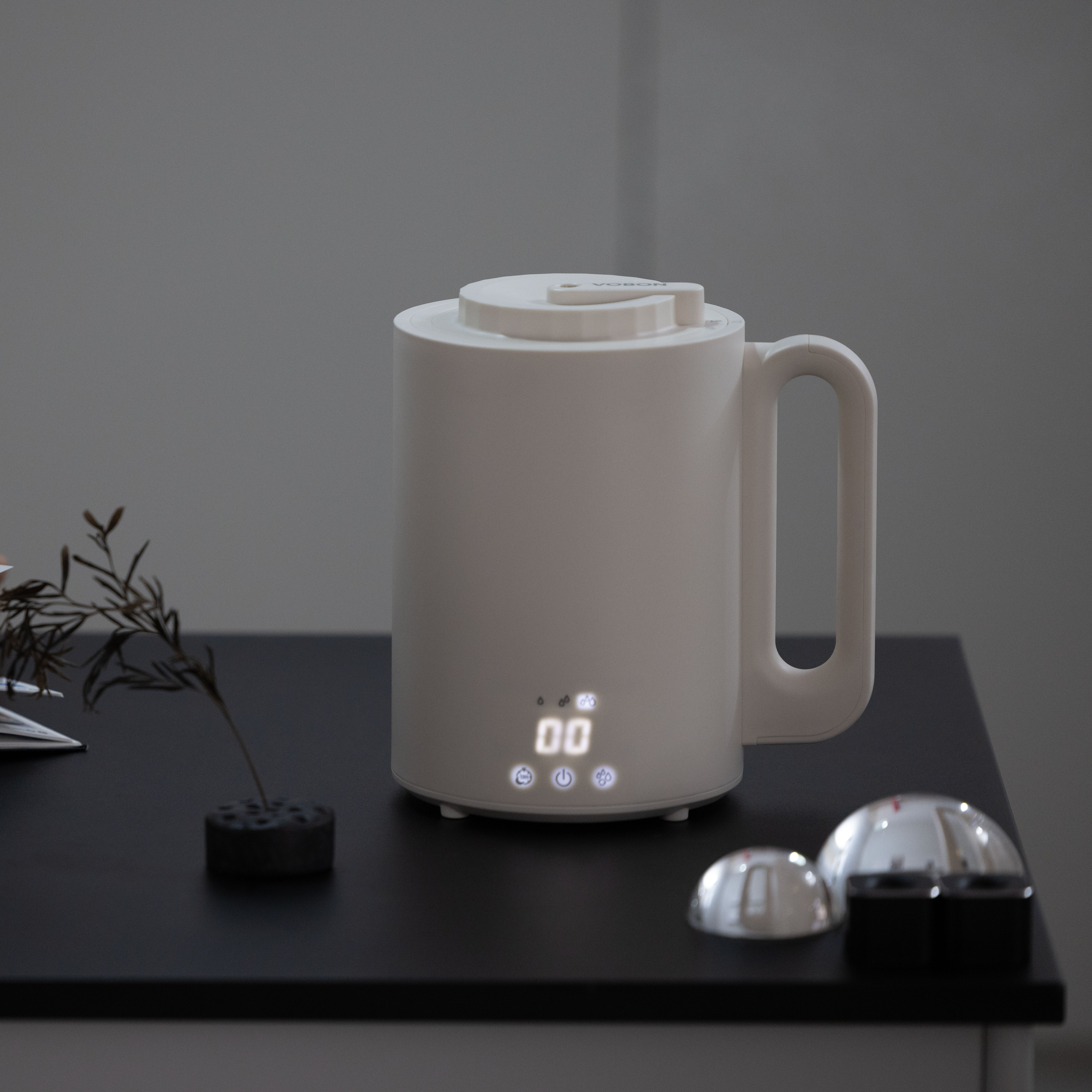 보본 포트형 가열식 가습기 1.7L SUS316 스테인리스 자동세척 VB-HM1700