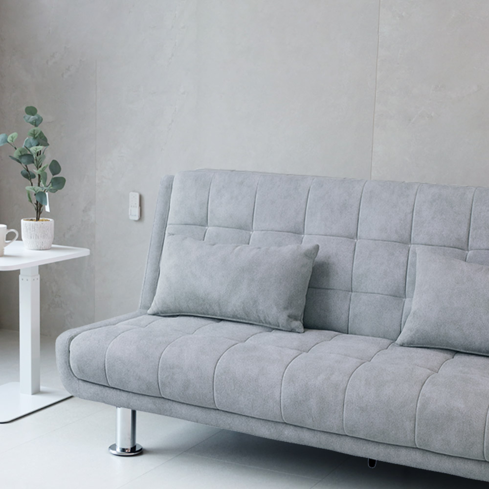 일루일루 온기 소파베드 3인용 침대겸용 접이식 3단조절 폴딩형 생활방수