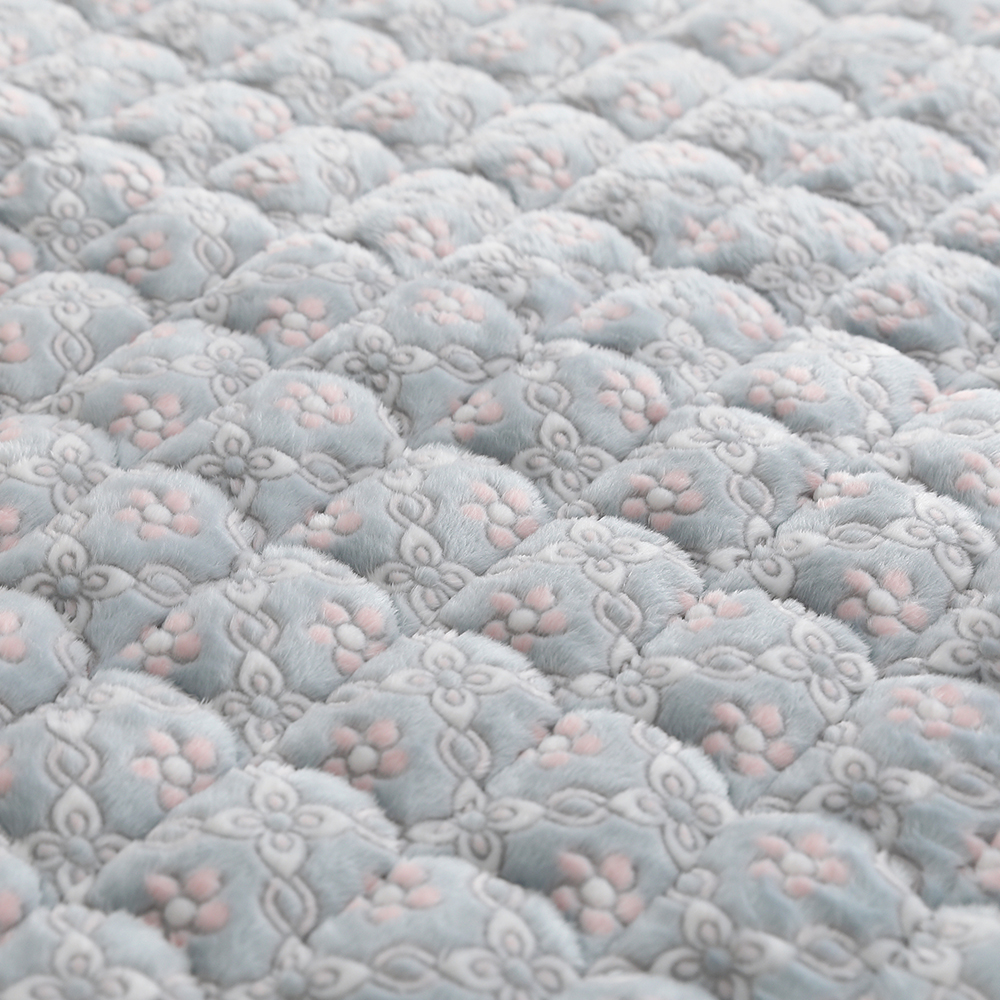 아르떼베딩 순면 누빔 워싱 사계절 거실 매트 바닥 카펫트 패드 포레 그린 대형