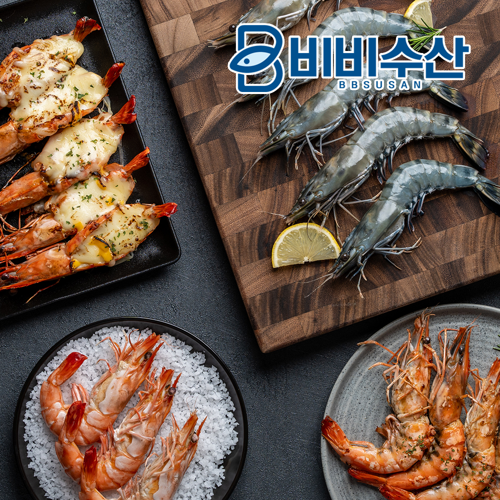 동주 블랙타이거 새우, 500g(20미) 10개 box - 상세 이미지 5