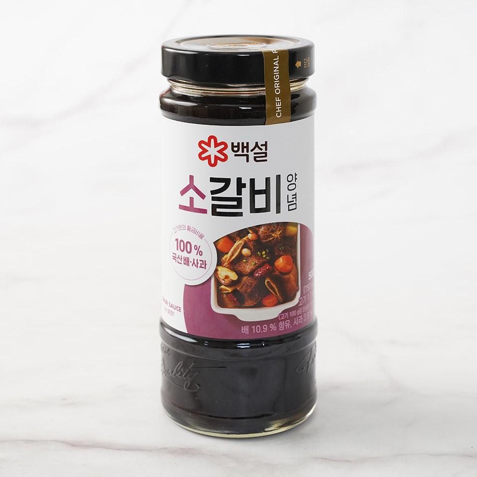 메가마트 CJ 백설 소갈비 양념 500g - 상품 이미지