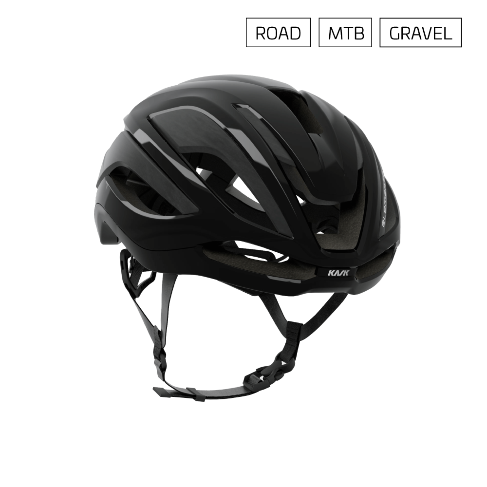 카스크 엘레멘토 카본 자전거 사이클 헬멧 블랙 - 상품 이미지