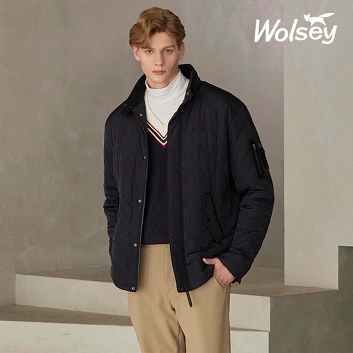울시골프 25FW 남성 퀼팅 점퍼 - 상세 이미지 3