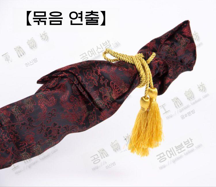 일본 죽도 케이스 검보관 수납칼집 검도 가방 서예 보관 주머니 검집 검 죽도집 - 상세 이미지 5
