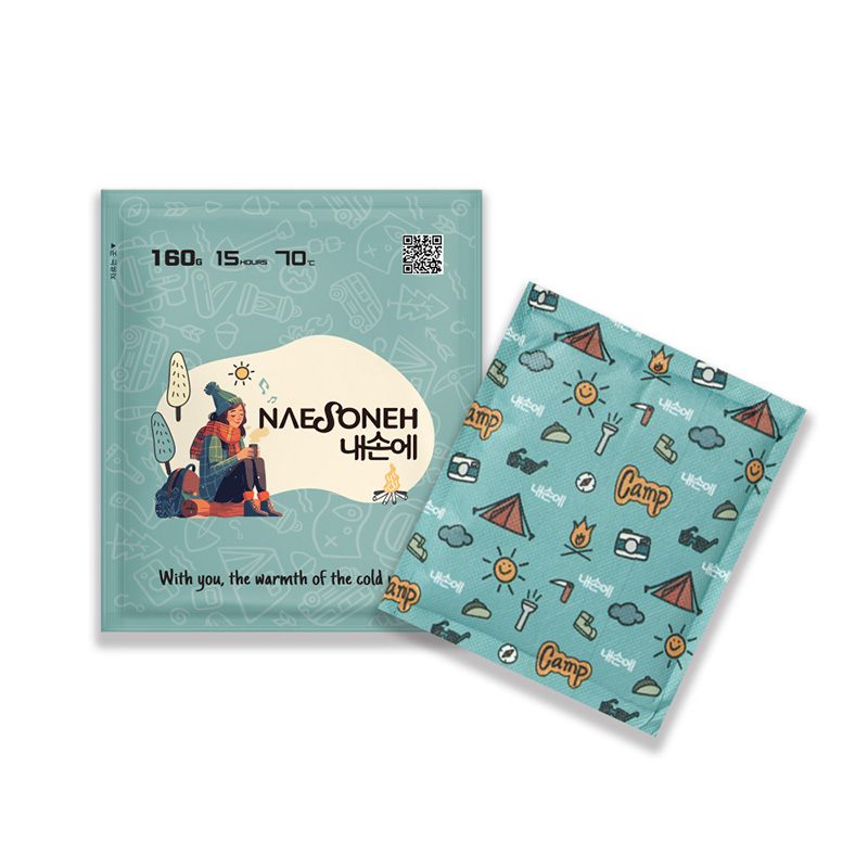 내손에 핫한 국내생산 군용 캠핑용 대용량 손난로 핫팩 160g (20개입)